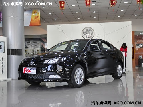 MG6三厢购车优惠1.2万元 有现车销售