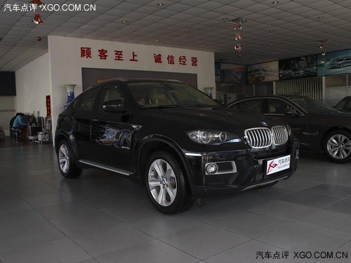 2014款宝马X6现车78万  天津港巨幅降价