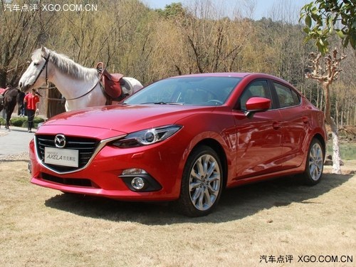 马自达3昂克赛拉三厢上市售