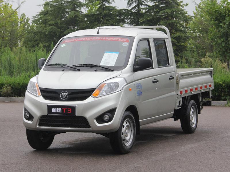 伽途t3双排平板2015款 福田伽途t3 1.2l 双排 bj1036v4av5-d2