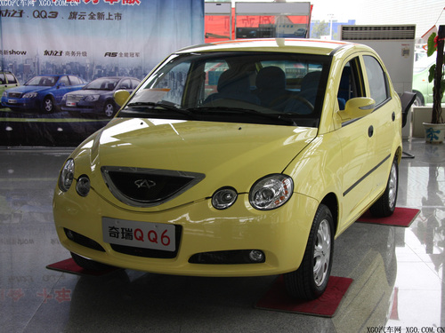 优惠3000元起 奇瑞QQ6车展售3.68万元