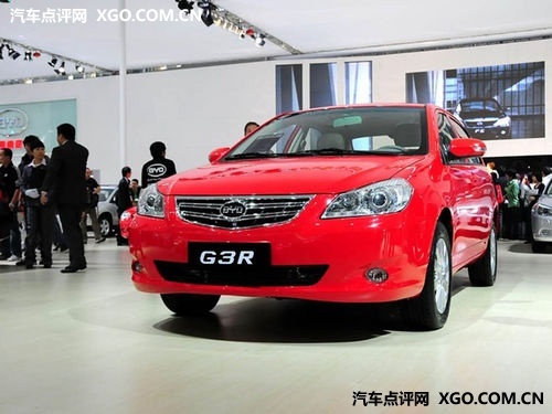 2011款 比亚迪G3R 1.8L CVT 尚雅型