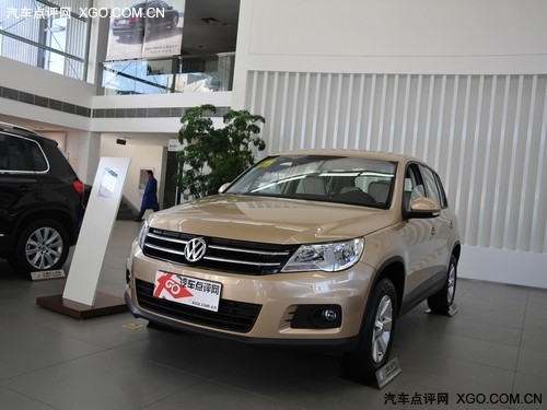 上海大众途观现车在售 购车需加2万元