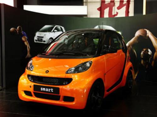 2011款 smart fortwo 1.0T 硬顶燃橙版